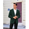 image:imageCOOFANDY Mens Casual Sport Coat Regular Fit Lightweight Blazers Jacket Two Button Business Suit JacketsBlackish Green