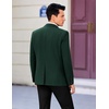 image:imageCOOFANDY Mens Casual Sport Coat Regular Fit Lightweight Blazers Jacket Two Button Business Suit JacketsBlackish Green