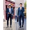 image:imageCOOFANDY Mens Casual Sport Coat Regular Fit Lightweight Blazers Jacket Two Button Business Suit JacketsBlue