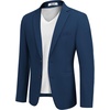 image:imageCOOFANDY Mens Casual Sport Coat Regular Fit Lightweight Blazers Jacket Two Button Business Suit JacketsBlue