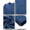 image:imageCOOFANDY Mens Casual Sport Coat Regular Fit Lightweight Blazers Jacket Two Button Business Suit JacketsDark Blue