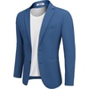 image:imageCOOFANDY Mens Casual Sport Coat Regular Fit Lightweight Blazers Jacket Two Button Business Suit JacketsDark Blue