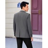 image:imageCOOFANDY Mens Casual Sport Coat Regular Fit Lightweight Blazers Jacket Two Button Business Suit JacketsDark Grey