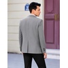 image:imageCOOFANDY Mens Casual Sport Coat Regular Fit Lightweight Blazers Jacket Two Button Business Suit JacketsLight Grey