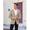 image:imageCOOFANDY Mens Casual Sport Coat Regular Fit Lightweight Blazers Jacket Two Button Business Suit JacketsMoon Grey