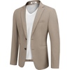 image:imageCOOFANDY Mens Casual Sport Coat Regular Fit Lightweight Blazers Jacket Two Button Business Suit JacketsMoon Grey