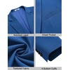 image:imageCOOFANDY Mens Casual Sport Coat Regular Fit Lightweight Blazers Jacket Two Button Business Suit JacketsRoyal Blue