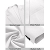 image:imageCOOFANDY Mens Casual Sport Coat Regular Fit Lightweight Blazers Jacket Two Button Business Suit JacketsWhite
