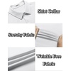 image:imageCOOFANDY Mens Casual Wrinkle Free Shirts Short Sleeve Button Down Summer Stretch Dress ShirtWhite