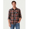 image:imageCOOFANDY Mens Flannel Plaid Shirts Long Sleeve Button Down Shirts Casual Fall Shirt JacketBrown