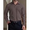 image:imageCOOFANDY Mens Formal Dress Shirt Hidden Button Front Wrinkle Free Shirt Regular Fit Stretch Business Casual ShirtsCoffee