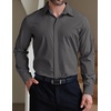 image:imageCOOFANDY Mens Formal Dress Shirt Hidden Button Front Wrinkle Free Shirt Regular Fit Stretch Business Casual ShirtsDark Grey