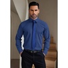 image:imageCOOFANDY Mens Formal Dress Shirt Hidden Button Front Wrinkle Free Shirt Regular Fit Stretch Business Casual ShirtsDeep Blue