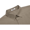 image:imageCOOFANDY Mens Formal Dress Shirt Hidden Button Front Wrinkle Free Shirt Regular Fit Stretch Business Casual ShirtsKhaki