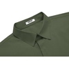 image:imageCOOFANDY Mens Formal Dress Shirt Hidden Button Front Wrinkle Free Shirt Regular Fit Stretch Business Casual ShirtsOlive Green