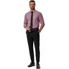 image:imageCOOFANDY Mens Formal Dress Shirt Hidden Button Front Wrinkle Free Shirt Regular Fit Stretch Business Casual ShirtsPink