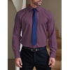 image:imageCOOFANDY Mens Formal Dress Shirt Hidden Button Front Wrinkle Free Shirt Regular Fit Stretch Business Casual ShirtsPurple