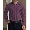 image:imageCOOFANDY Mens Formal Dress Shirt Hidden Button Front Wrinkle Free Shirt Regular Fit Stretch Business Casual ShirtsPurple