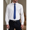 image:imageCOOFANDY Mens Formal Dress Shirt Hidden Button Front Wrinkle Free Shirt Regular Fit Stretch Business Casual ShirtsWhite