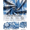 image:imageCOOFANDY Mens Hawaiian Shirts Short Sleeve Button Down Aloha Shirts Summer Vacation Beach ShirtsBluecoconut Tree