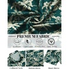 image:imageCOOFANDY Mens Hawaiian Shirts Short Sleeve Button Down Aloha Shirts Summer Vacation Beach ShirtsDark Greentropical Broadleaf