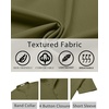 image:imageCOOFANDY Mens Henley Shirt Short Sleeve Casual TShirt Summer Beach Hippie Henley Tee ShirtArmy Green