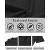image:imageCOOFANDY Mens Henley Shirt Short Sleeve Casual TShirt Summer Beach Hippie Henley Tee ShirtBlack