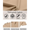 image:imageCOOFANDY Mens Henley Shirt Short Sleeve Casual TShirt Summer Beach Hippie Henley Tee ShirtKhaki