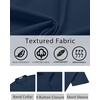 image:imageCOOFANDY Mens Henley Shirt Short Sleeve Casual TShirt Summer Beach Hippie Henley Tee ShirtNavy Blue