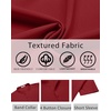 image:imageCOOFANDY Mens Henley Shirt Short Sleeve Casual TShirt Summer Beach Hippie Henley Tee ShirtWine Red
