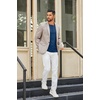 image:imageCOOFANDY Mens Henley Shirts Long Sleeve Casual Pullover TShirt Fashion Basic Button ShirtsDark Blue
