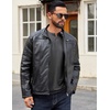 image:imageCOOFANDY Mens Henley Shirts Long Sleeve T Shirts Casual Lightweight Fashion Button Pullover Tee ShirtDark Drey
