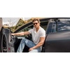 image:imageCOOFANDY Mens Henley Shirts Short Sleeve Casual Basic Henley Tee Summer Button Lightweight Stretch T ShirtsWhite