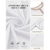image:imageCOOFANDY Mens Henley Shirts Short Sleeve Casual Button TShirts Basic Tee Shirts Summer Vintage T Shirts with Pocket01 White
