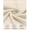 image:imageCOOFANDY Mens Knit Short Sleeve Button Down Polo ShirtsBeige