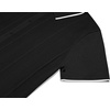image:imageCOOFANDY Mens Knit Short Sleeve Button Down Polo ShirtsBlack  White