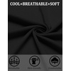 image:imageCOOFANDY Mens Knit Short Sleeve Button Down Polo ShirtsBlack