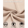 image:imageCOOFANDY Mens Knit Short Sleeve Button Down Polo ShirtsCream