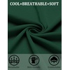 image:imageCOOFANDY Mens Knit Short Sleeve Button Down Polo ShirtsGreen