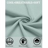 image:imageCOOFANDY Mens Knit Short Sleeve Button Down Polo ShirtsIce Green