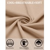 image:imageCOOFANDY Mens Knit Short Sleeve Button Down Polo ShirtsKhaki