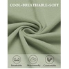 image:imageCOOFANDY Mens Knit Short Sleeve Button Down Polo ShirtsLight Green