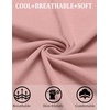 image:imageCOOFANDY Mens Knit Short Sleeve Button Down Polo ShirtsPink