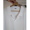 image:imageCOOFANDY Mens Knit Short Sleeve Button Down Polo ShirtsWhite