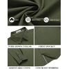 image:imageCOOFANDY Mens Long Sleeve Casual Button Down Shirts Untucked Shirts for Men Regular Fit Dress ShirtArmy Green