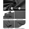 image:imageCOOFANDY Mens Long Sleeve Casual Button Down Shirts Untucked Shirts for Men Regular Fit Dress ShirtDark Grey