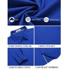 image:imageCOOFANDY Mens Long Sleeve Casual Button Down Shirts Untucked Shirts for Men Regular Fit Dress ShirtRoyal Blue