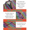 image:imageCOOFANDY Mens Metallic Jacket Regular Fit Blazer Casual 70s Disco Party Sport Coat01multicolor