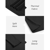 image:imageCOOFANDY Mens Mock Turtleneck Long Sleeve Shirts Basic Thermal Turtle Neck Undershirt Lightweight Pullover Sweaters TopTwo Pack  BlackBlack
