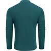 image:imageCOOFANDY Mens Mock Turtleneck Long Sleeve Shirts Slim Fit Basic TShirt Lightweight Ribbed Pullover Sweater1 Packgreen